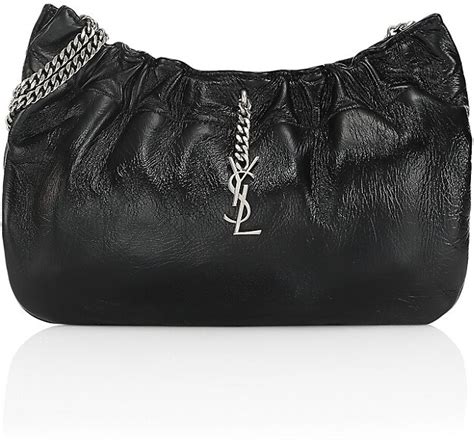 Shop Saint Laurent Pacpac Leather Hobo Bag 